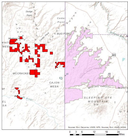 Dinosaur Monument Oil and Gas Leases